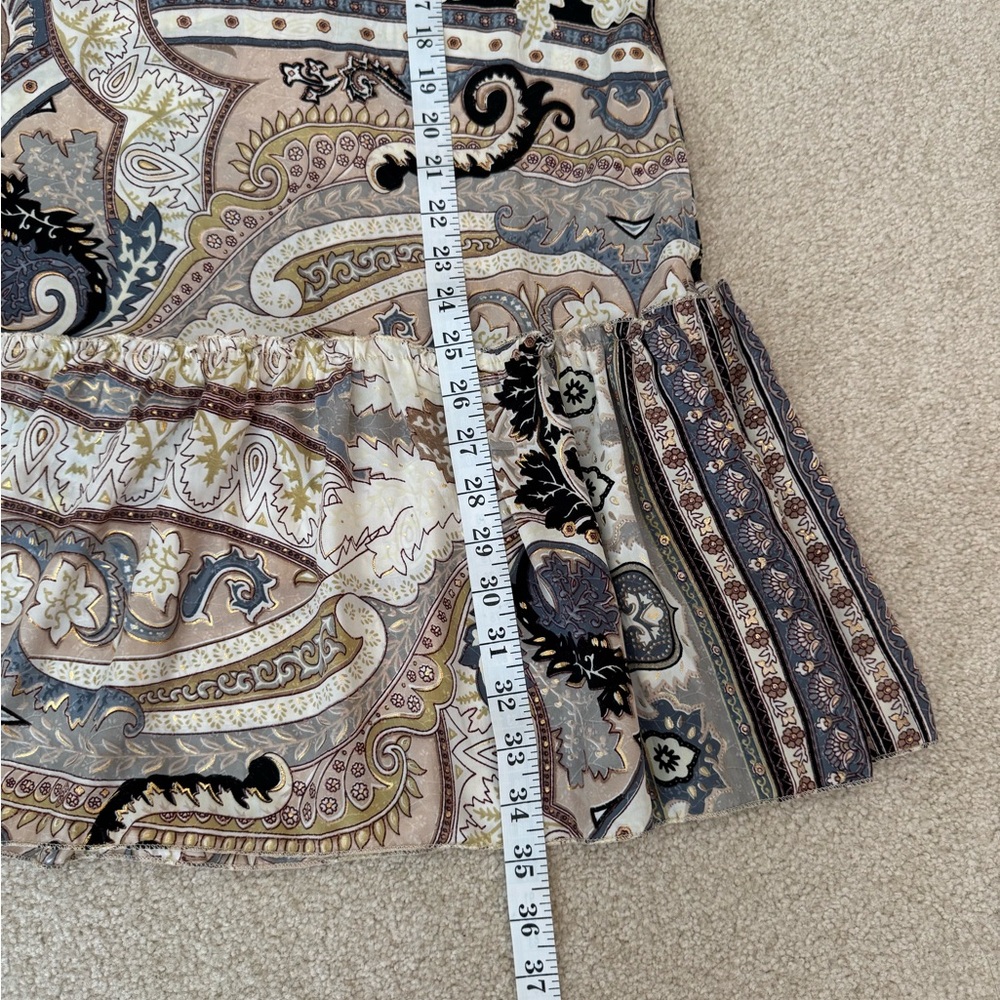 NWOT Elegant Paisley Print Dress - Picture 9 of 9